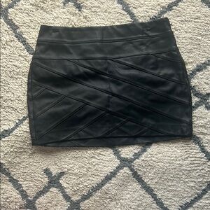 Express Black Mini Skirt Night Out